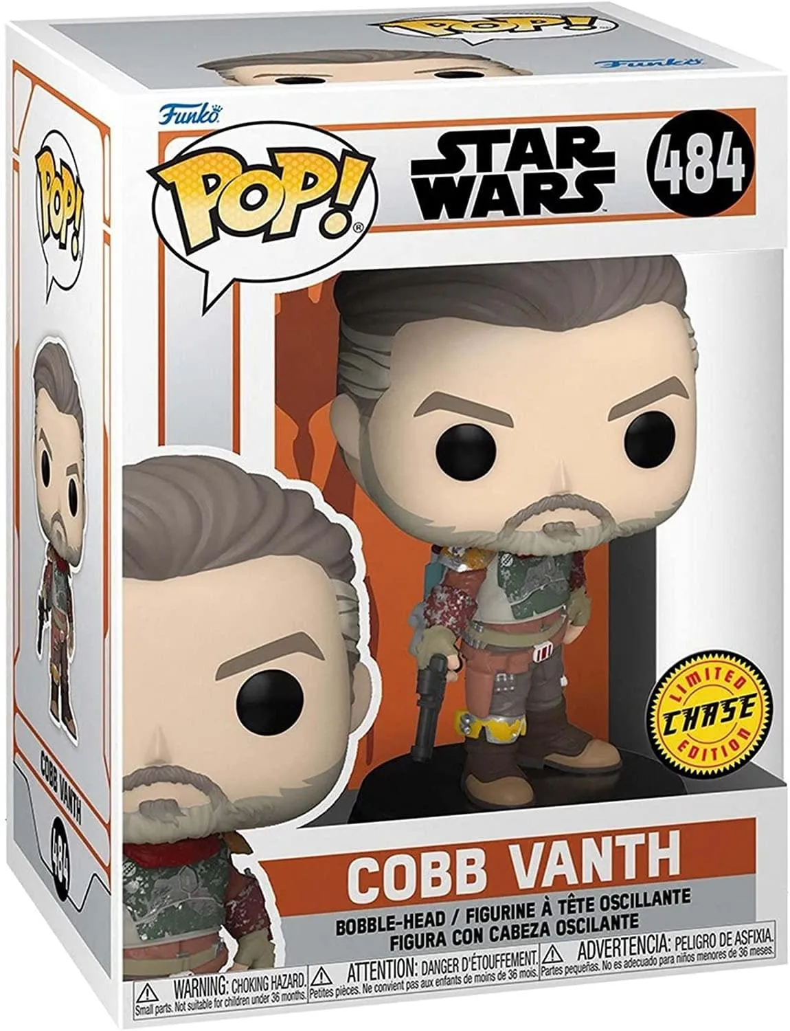 Star Wars The Mandalorian Funko POP Vinyl Figure | Marshal CHASE