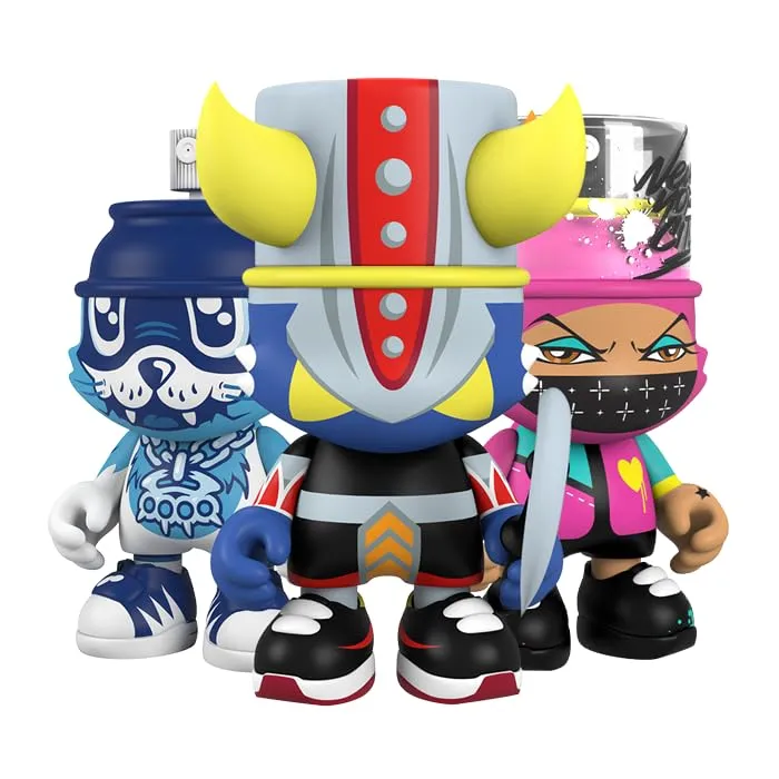 Superplastic x Kranky Series One Case of 12 Mystery Boxes: Vinyl 3.5-Inch Collectible Figures