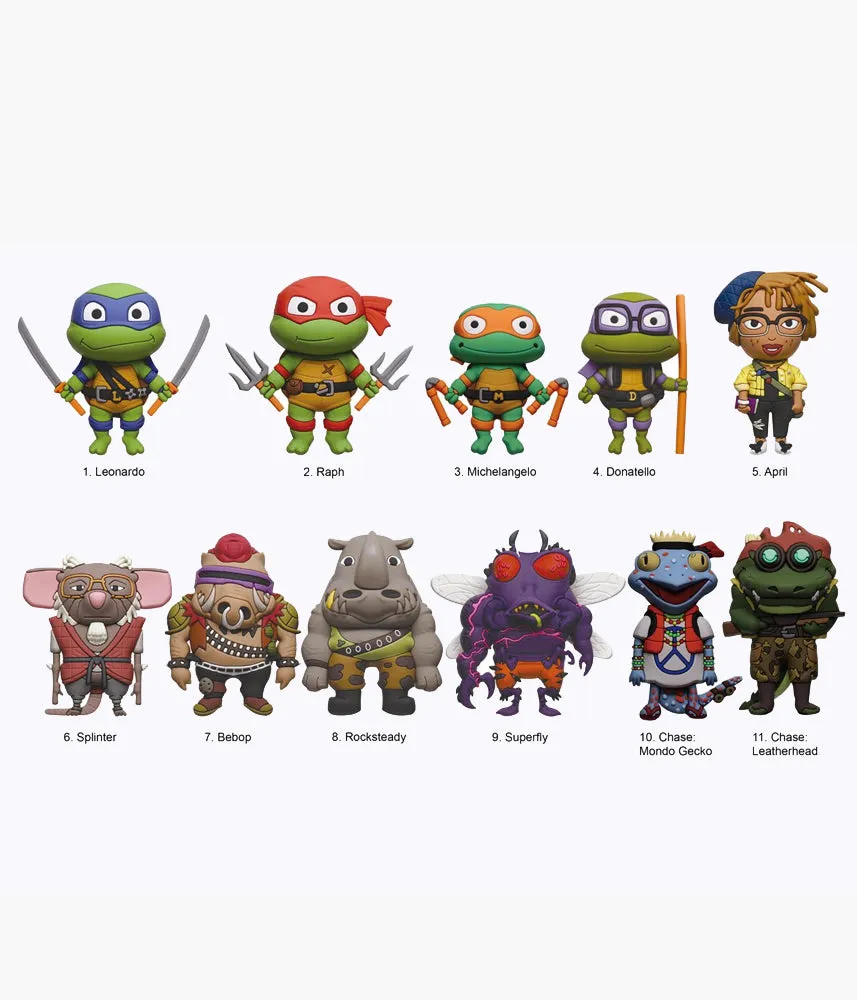 Teenage Mutant Ninja Turtles - Mutant Mayhem - 3D Foam Bag Clip