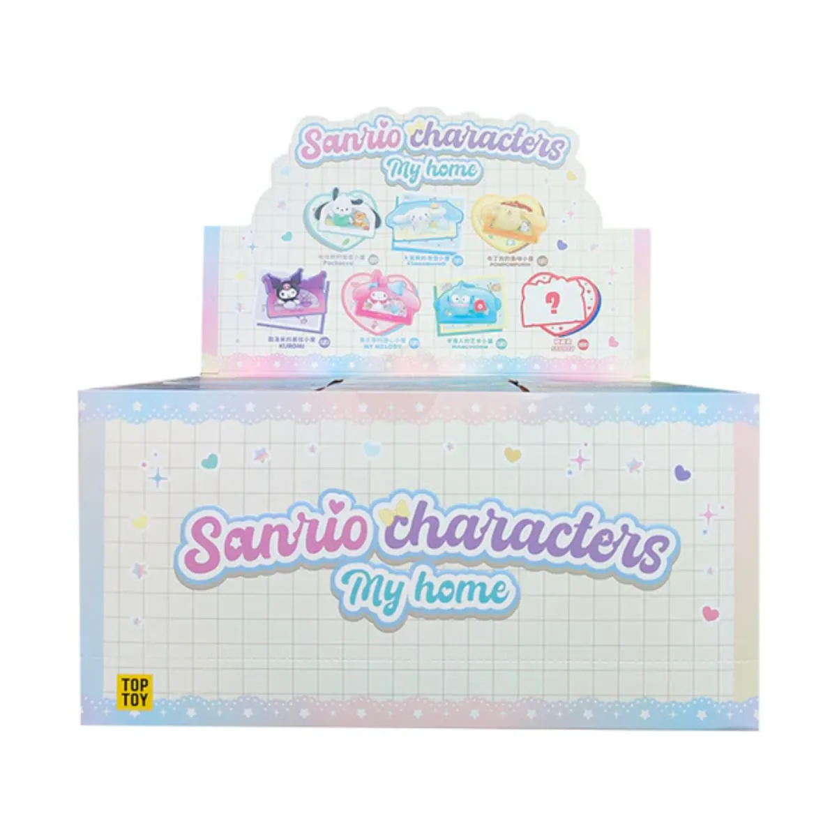 TOP TOY - Sanrio Characters My Home Series Refrigerator Magnets Desktop Decor Blind Box