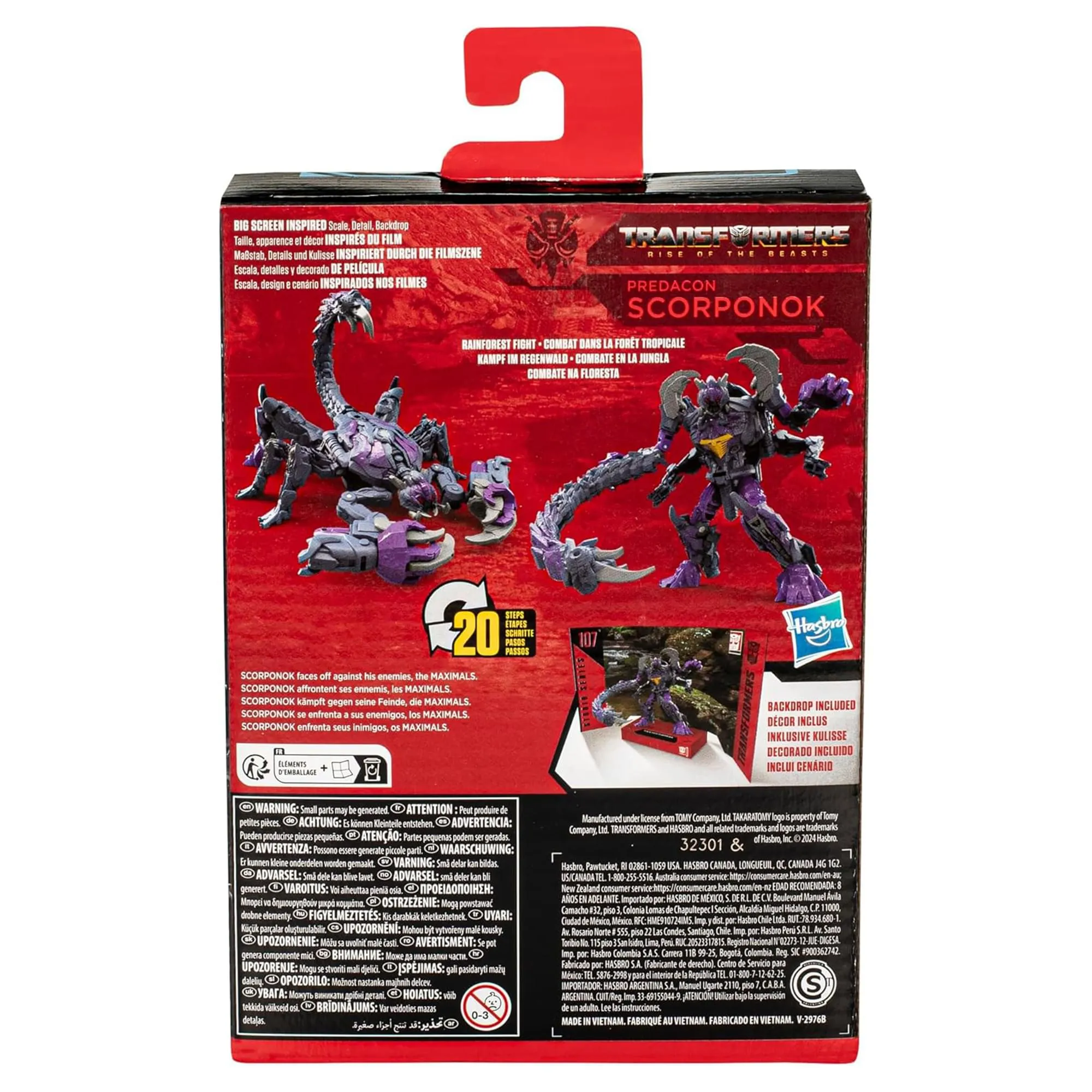 Transformers Studio Series Deluxe Figure | Scorponok