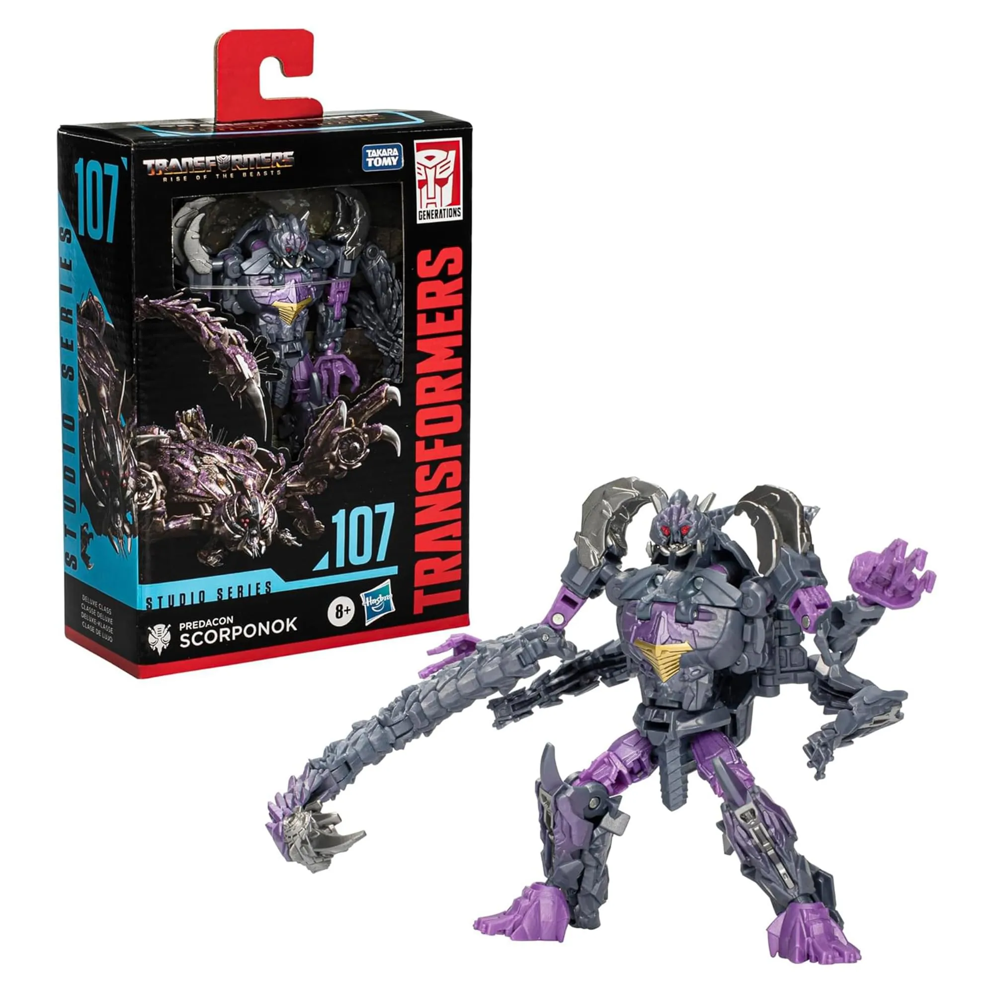 Transformers Studio Series Deluxe Figure | Scorponok